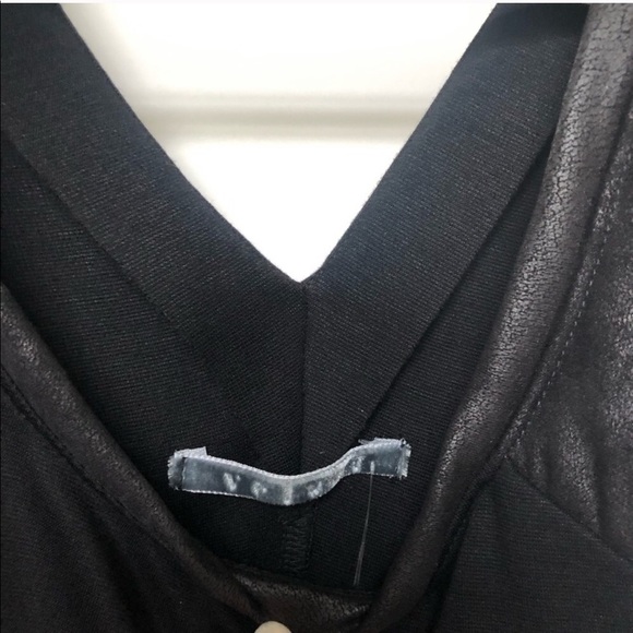 Velvet Graham & Spencer Black Dress medium NWT - Picture 3 of 6